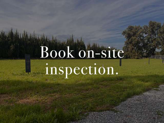 Book Your On-Site Inspection