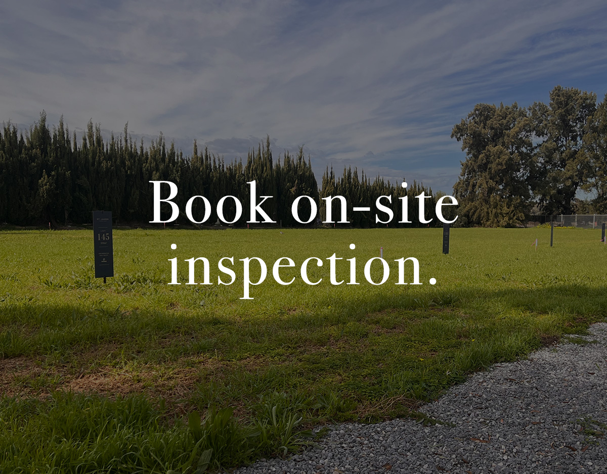 Book an on-site inspection at St James